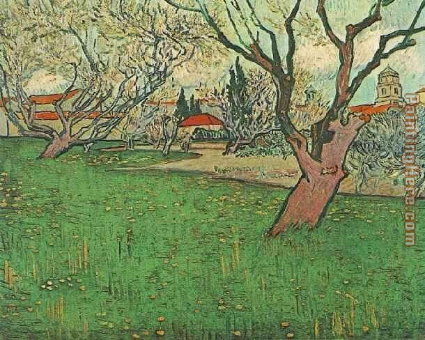 Vincent van Gogh View of Arles with Tress in Blossom